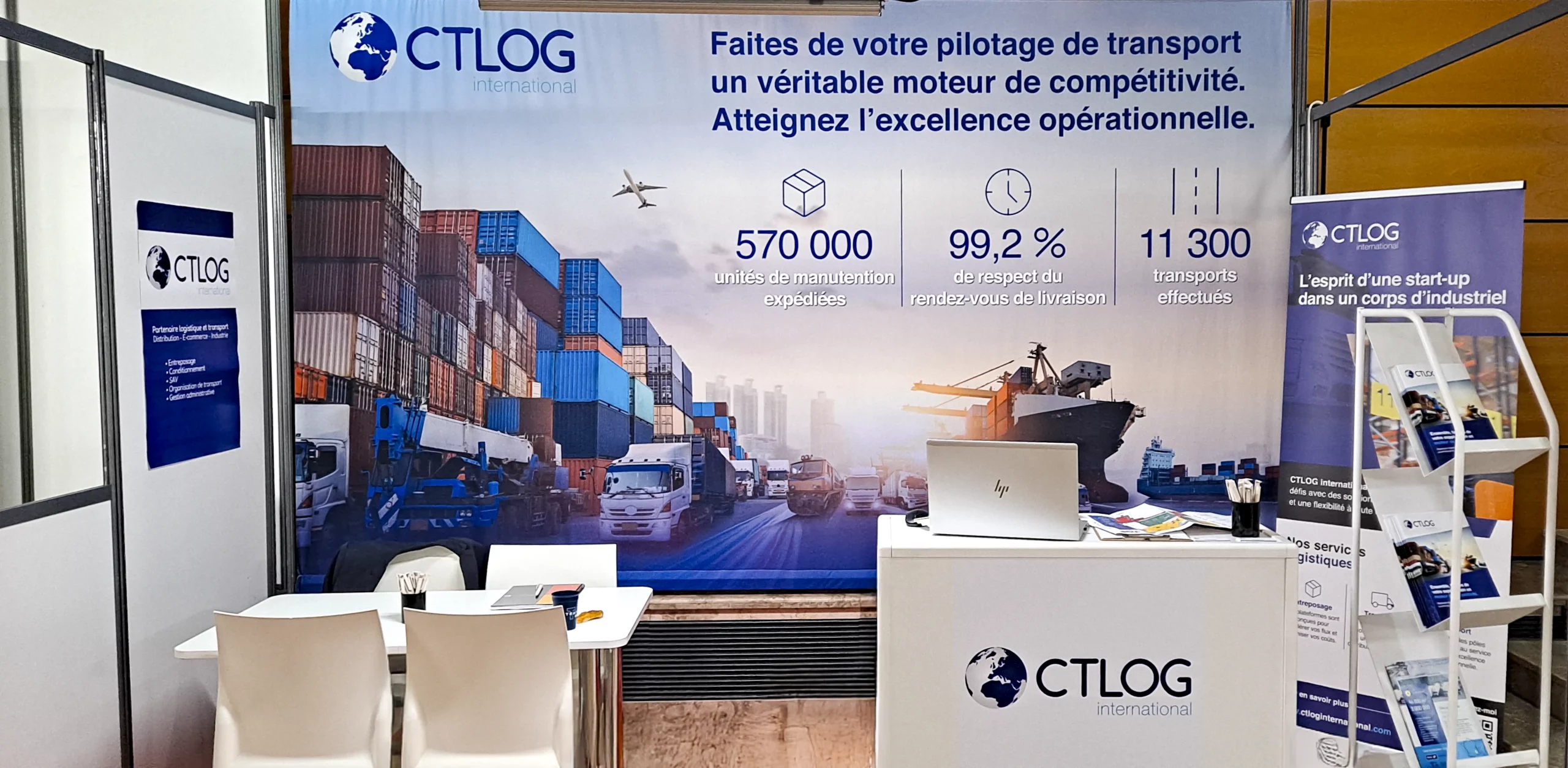 Bache CTLOG International sur Stand