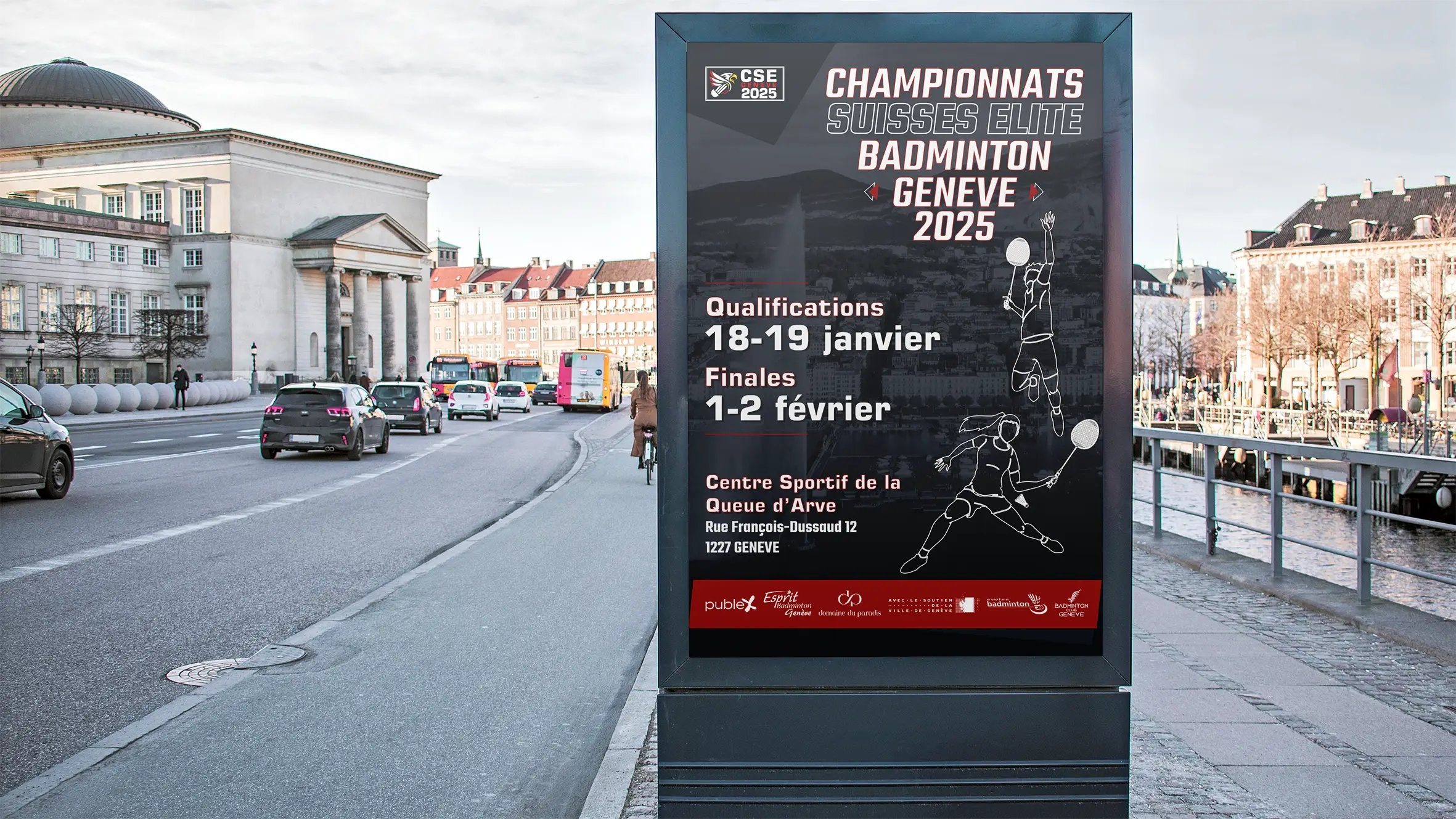 Affiche grand format du championnat CSE Geneve